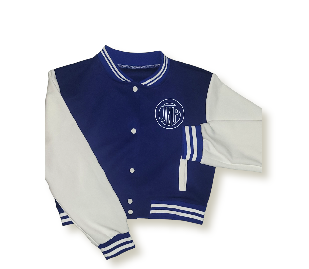 Blue Varsity Baseball Bomber Jacket – Just Not Pressed