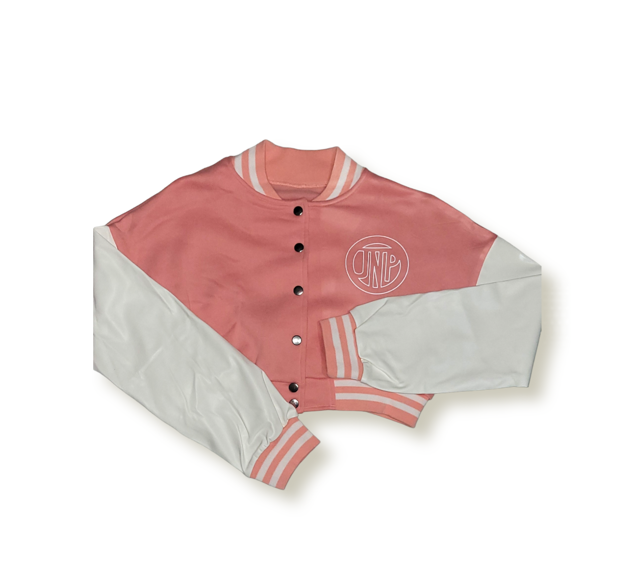 Buy Red And Pink Varsity Jacket For Womens