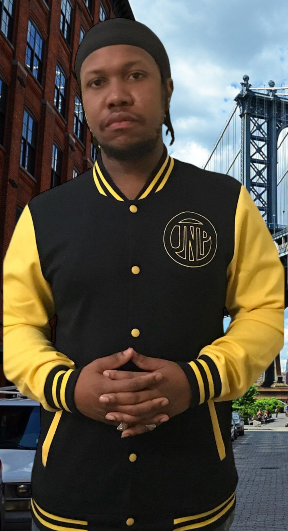 Black Varsity Baseball Bomber Jacket
