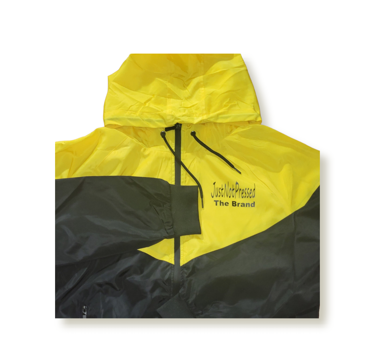 Black & Yellow Windbreaker Jackets